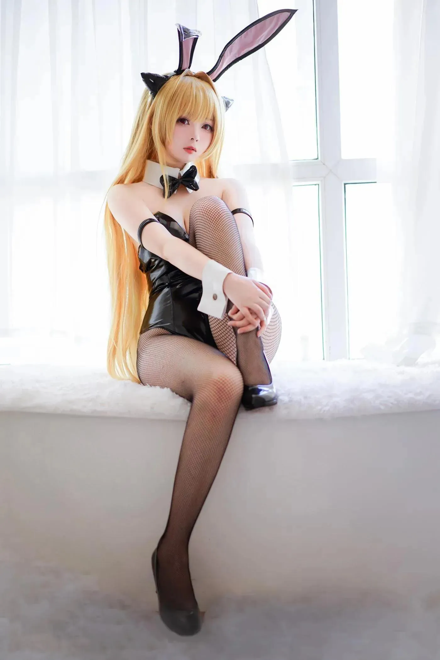 嶋葵 – NO.04 网袜兔女郎 [40P]插图9